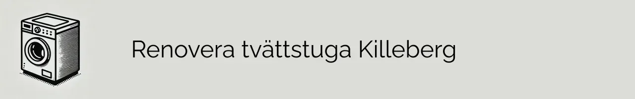 Renovera tvättstuga Killeberg